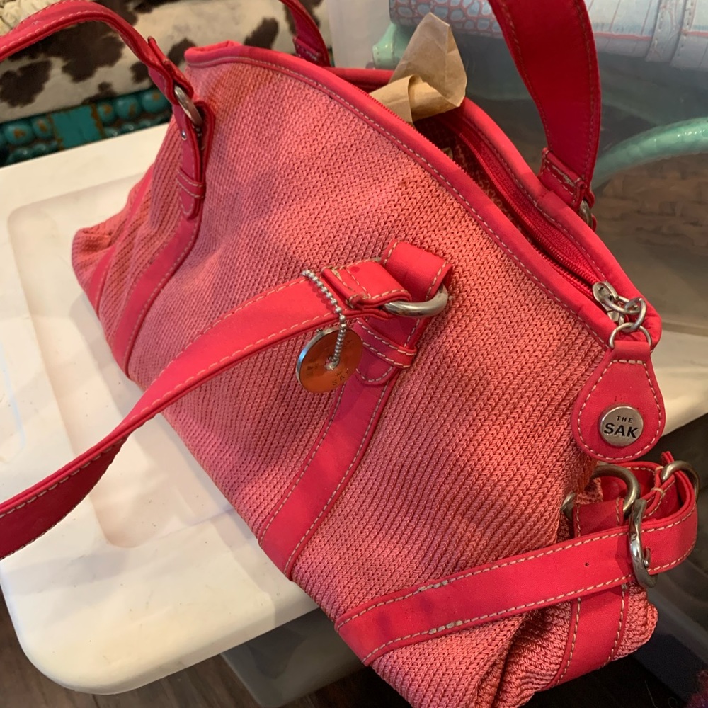 Sak purse red